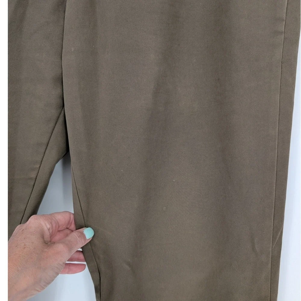 VTG Banana Republic Gavin Chino Pants Mens 32/34‎ Brown Cotton Classic Heritage